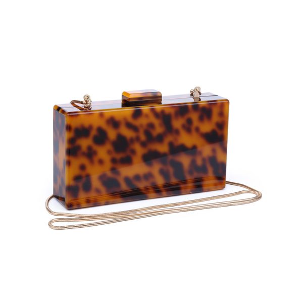 Margot Leopard Evening Bag For Cheap