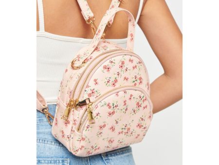 Nichole Floral Backpack For Discount