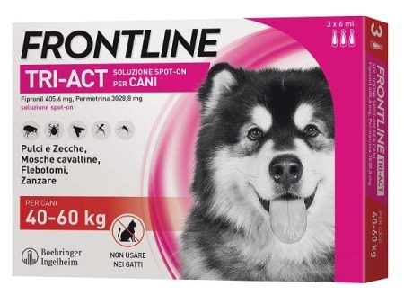 Tri-Act Cani 40-60 kg 6 ml 3 Pipette Online