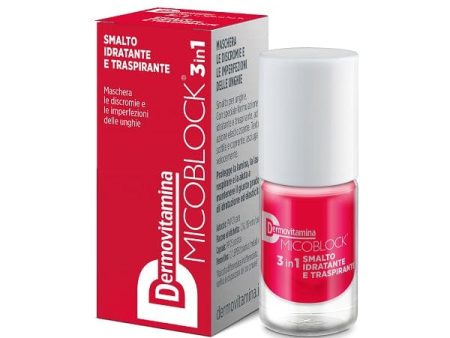 Micoblock 3in1 Smalto Rosso Idratante E Traspirante 5 ml Sale