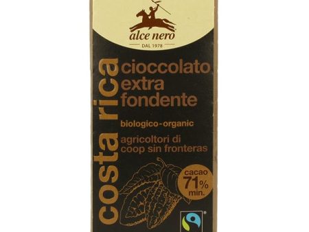 Tavoletta Cioccolato Fondente  Biologico 100 g Sale