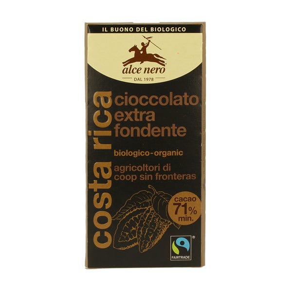 Tavoletta Cioccolato Fondente  Biologico 100 g Sale