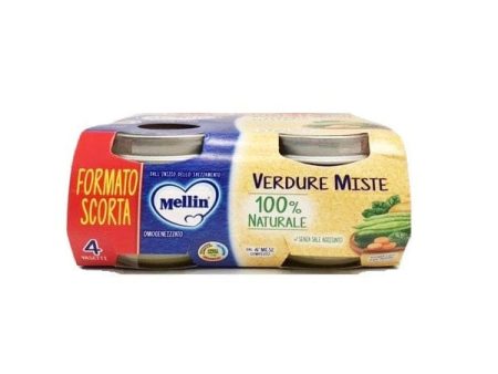 Omogeneizzato Verdure Miste 4 x 80 g For Cheap