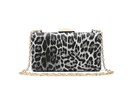 Flora Leopard Evening Bag Online Hot Sale