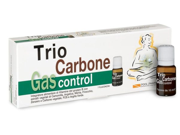 Trio Carbone Gas Control 7 Flaconi 10 ml Fashion