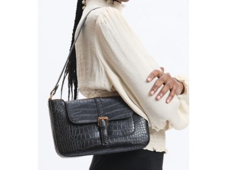 Adwen - Croco Crossbody Online now