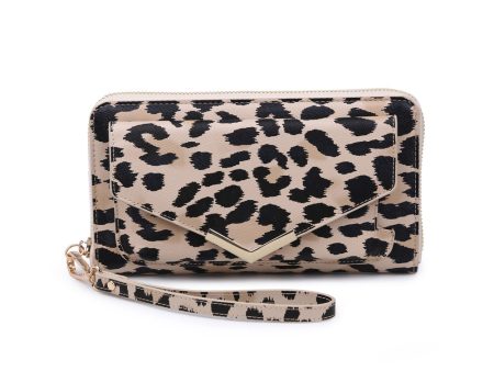 Tessi Leopard Wallet For Discount