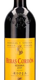 BODEGAS HERAS CORDON RESERVA 2015 (Case only) Supply